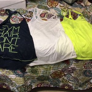 Bundle workout tops
